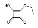 3-ethoxy-4-hydroxycyclobut-3-ene-1,2-dione结构式