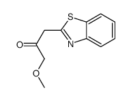 1-(1,3-Benzothiazol-2-yl)-3-methoxyacetone Structure