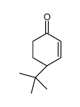 (4S)-4-tert-butylcyclohex-2-en-1-one结构式