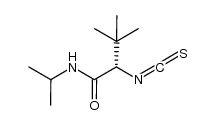 (S)-N-isopropyl-2-isothiocyanato-3,3-dimethylbutanamide Structure