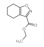 4,5,6,7-六氢-苯并[d]异噁唑-3-羧酸乙酯结构式