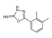 5-(2,3-dimethylphenyl)-1,3,4-oxadiazol-2-amine结构式