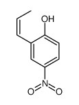 4-nitro-2-prop-1-enylphenol结构式