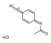4-acetamidobenzenediazonium,chloride结构式