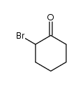 2-bromo-cyclo-hexanone结构式