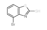4-溴-2(3H)-苯并噻唑硫酮结构式