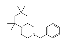 1-benzyl-4-(2,4,4-trimethylpentan-2-yl)piperazine Structure