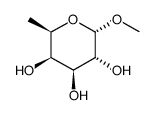 甲基Α-D-吡喃岩藻糖苷结构式