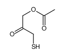(2-oxo-3-sulfanylpropyl) acetate结构式