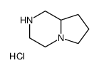 1,2,3,4,6,7,8,8a-octahydropyrrolo[1,2-a]pyrazine,hydrochloride Structure