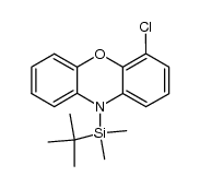 10-(tert-butyldimethylsilyl)-4-chloro-10H-phenoxazine Structure