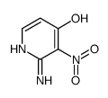 2-氨基-3-硝基吡啶-4-醇结构式
