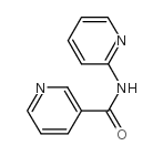 N-(2-吡啶基)烟酰胺结构式