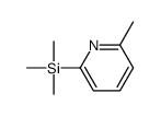 2-Methyl-6-(triMethylsilyl)pyridine Structure