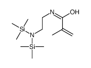 N-[2-[bis(trimethylsilyl)amino]ethyl]-2-methylprop-2-enamide结构式