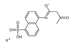 potassium,5-(3-oxobutanoylamino)naphthalene-1-sulfonate Structure