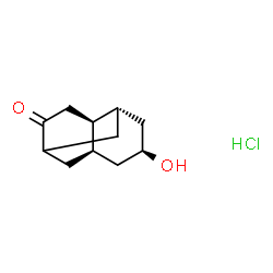 六氢-8-羟基-2,6-甲基-2H-喹诺嗪-3(4H)-酮盐酸盐结构式