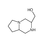 (3S-顺式)-(9CI)-八氢吡咯并[1,2-a]吡嗪-3-甲醇结构式