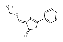 4-ethoxymethylene-2-phenyl-2-oxazolin-5-one Structure
