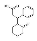 3-(2-oxo-cyclohexyl)-3-phenyl-propionic acid Structure