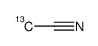 乙腈-2-13C结构式