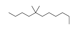 5,5-Dimethylundecane结构式