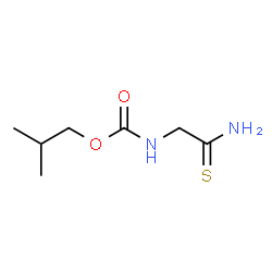 Carbamic acid,(2-amino-2-thioxoethyl)-,2-methylpropyl ester (9CI)结构式