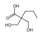 2,2-bis(hydroxymethyl)pentanoic acid Structure