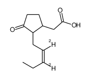 (+/-)-jasmonic acid-9,10-d2 Structure