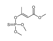 methyl (E)-3-dimethoxyphosphinothioyloxybut-2-enoate结构式