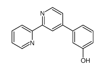3-(2-pyridin-2-ylpyridin-4-yl)phenol结构式