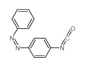Diazene, (4-isocyanatophenyl)phenyl-结构式