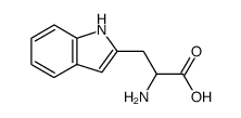 β-(3-indolyl)-α-aminopropionic acid Structure