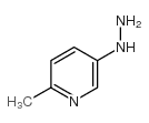 5-肼基-2-甲基吡啶结构式