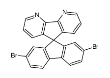 4,5-二氮杂2',7'-二溴-9,9'-螺二芴图片