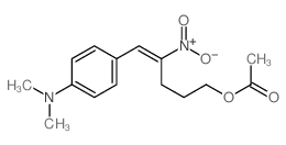 4-Penten-1-ol,5-[4-(dimethylamino)phenyl]-4-nitro-, 1-acetate picture