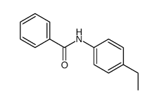 N-(4-ethylphenyl)benzamide结构式
