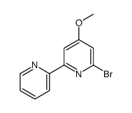 6-BROMO-4-METHOXY-2,2'-BIPYRIDINE结构式