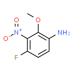 4-Fluoro-2-methoxy-3-nitroaniline Structure