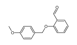 2-((4-methoxybenzyl)oxy)benzaldehyde Structure