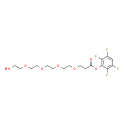 Hydroxy-dPEG4-TFP ester结构式