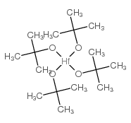 叔丁醇铪(IV)结构式