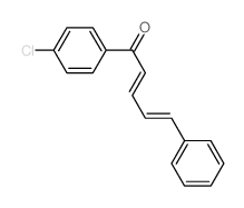 2,4-Pentadien-1-one,1-(4-chlorophenyl)-5-phenyl-结构式