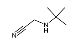 N-tert-butyl-aminoacetonitrile Structure