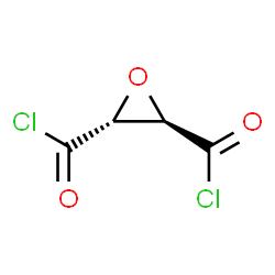 2,3-Oxiranedicarbonyl dichloride, (2R,3R)-rel- (9CI)结构式
