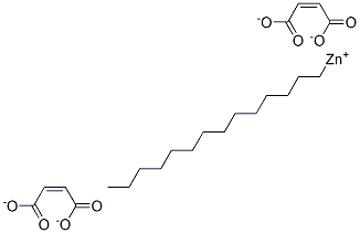 Bis(maleic acid 1-tetradecyl)zinc salt结构式