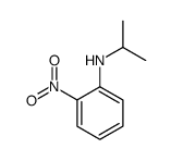N-异丙基-2-硝基苯胺结构式