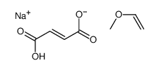 顺丁烯二酸、环氧丙烷的聚合物钠盐结构式
