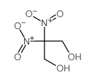 1,3-Propanediol,2,2-dinitro-结构式