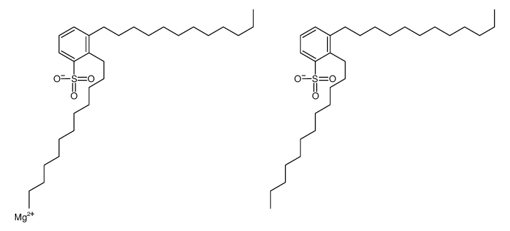 magnesium bis[didodecylbenzenesulphonate] Structure